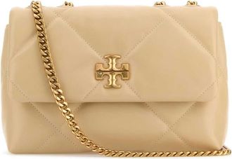 Tory Burch Beige Kira Diamond shoulder bag