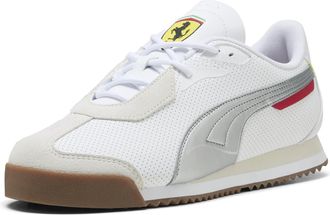 Puma Puma Mens Scuderia Ferrari Roma Shoes, White-Aged Silver Ah25, 12
