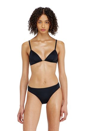 Diesel Triangle bra in nylon with Oval D detail - Bras - Woman