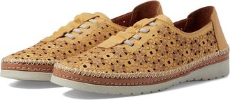 Spring Step Indi Womens Work Lace-up Boots Yellow : EU 36 (US Womens 5.5-6) M, Leather