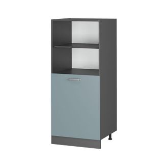 Vicco Armario Para Horno Empotrado R-line, Gris Azulado, 60 Cm