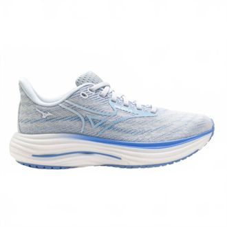 Mizuno Womens Wave Rider 29 Shoes In Ancient Water/ice Water