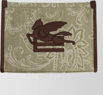 Etro paisley pattern cardholder contrast trim design