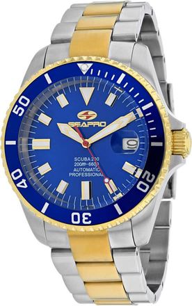 Seapro Scuba 200 Automatic Blue Dial Mens Watch SP4327