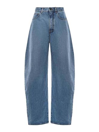 Alaia Round Denim Jeans