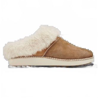 Olukai Womens Kui Clog Slipper In Tan/bone