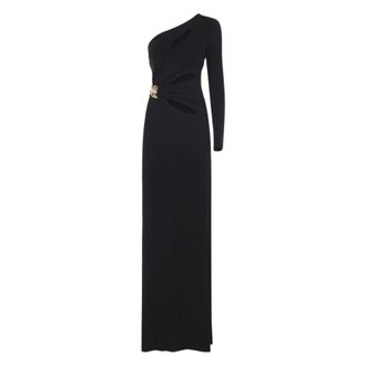 Elisabetta Franchi Gowns, female, Black, Size: 2XL Red Carpet Long Dress