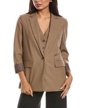Rag & Bone Rag & Bone Jennifer Combo Blazer