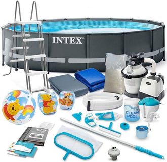 OEM Piscina De Jard&iacute;n Con Estructura 488 X 122 Cm 20 En 1 Intex 26326