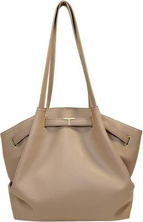 T Tahari Logo Tote in Earth at Nordstrom Rack