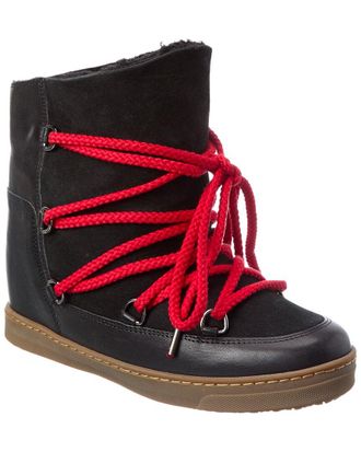 Isabel Marant Nowles Suede & Leather Snow Boot