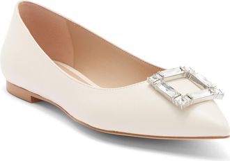 Stuart Weitzman June Flat in Seashell at Nordstrom Rack, Size 4.5