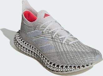 adidas adidas Performance Mens 4DFWD x STRUNG Running Shoes - Grey Textile - Size UK 6.5