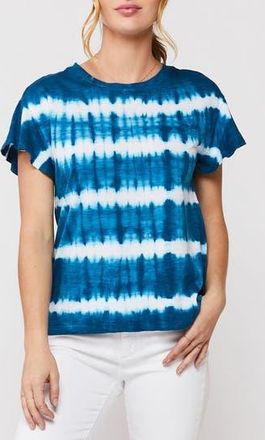 Velvet Heart Fanna Crewneck T-Shirt in Blue Teal Tie Dye at Nordstrom Rack, Size X-Large
