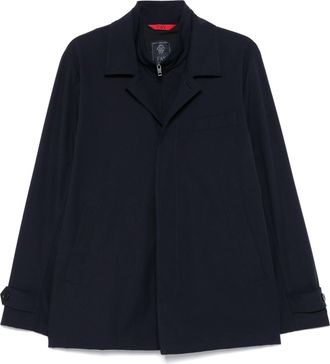 Fay Morning Stretch Minimalist Black Mens Jacket