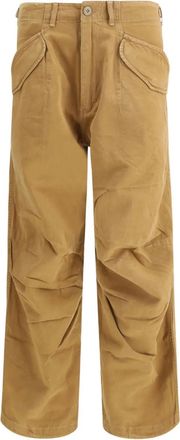 R13 Pantaloni con tasche - Marrone