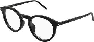 Saint Laurent Corner Angle Frame - unisex - Brillen - Zwart - 48 MM - Accessoires