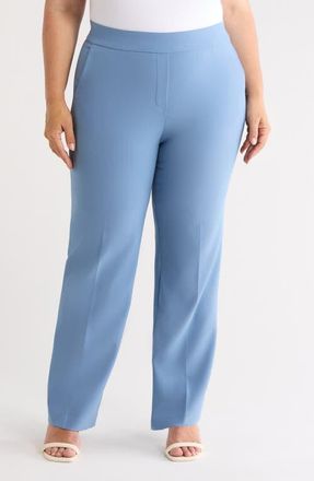 Anne Klein Pull-On Trousers in Dutch Blue at Nordstrom, Size 0X