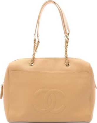 Chanel Borsa a mano Coco Mark mini 1997-1999 - Toni neutri