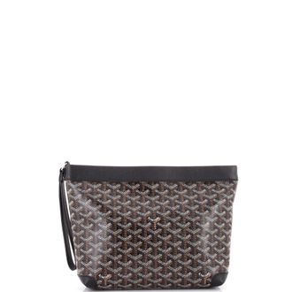 Goyard ine Conti Pouch Coated Canvas