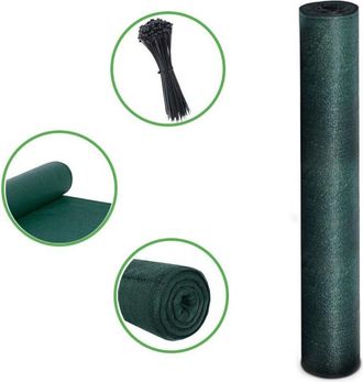 OEM Red De Enmascaramiento Verde, 50 M, Para Valla De 1,5 M