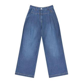 Munthe Dames, Jeans, Blauw, Maat: L