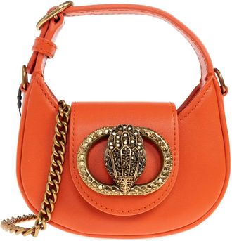 Kurt Geiger Borsa tote Chelsea mini con cristalli - Arancione