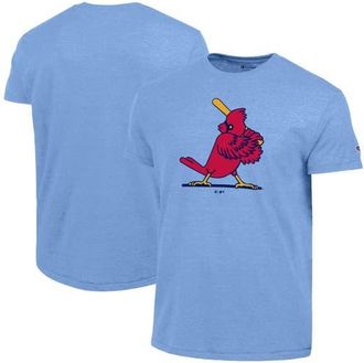Champion Mens Champion Light Blue St. Louis Cardinals Cooperstown Logo Tri-Blend T-Shirt at Nordstrom, Size Xx-Large