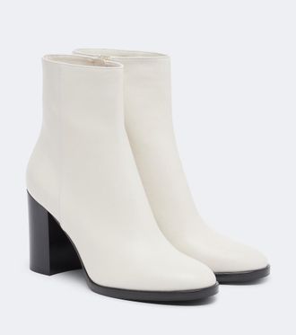 Gianvito Rossi Botines Santiago de piel