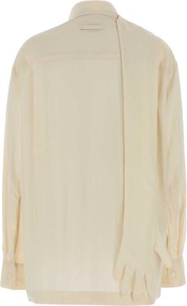 Jean Paul Gaultier Womens With Shirt Beige Linen