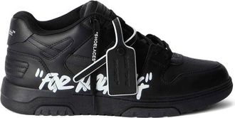 Off-white Lettering-print Tag Sneakers