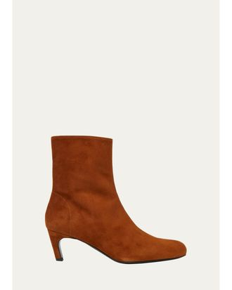 Proenza Schouler 60mm Uma Suede Ankle Boots