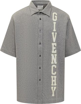 Givenchy Grey Relaxed Logo Shirt