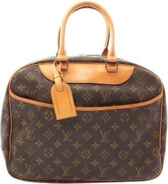 Louis Vuitton Pre-owned Handbags, female, Brown, Size: ONE SIZE Pre-owned Vintage Handbag