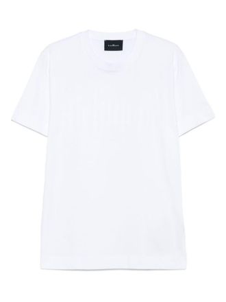 John Richmond White Cotton Crew Neck T-Shirt