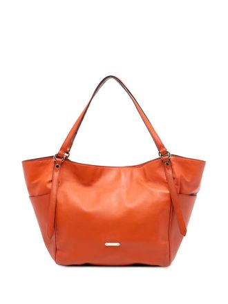 Burberry 2000-2017 Small Leather Canterbury tote bag - Orange