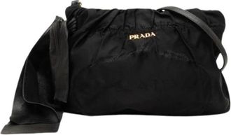 Prada Pre-owned Borsa a tracolla con fiocco - - Pre-owned - Donna - Nero - ONE SIZE