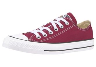 Converse Sneaker CONVERSE Chuck Taylor All Star Ox, Damen, Gr. 36,5, rot (maroon), Textil, Schuhe Sneaker
