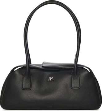 Courr&egrave;ges Handbags, female, Black, Size: ONE SIZE Handbags