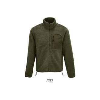 SOLS Cazadora Unisex Sherpa Sols Fury Xl Army / Army Oscuro