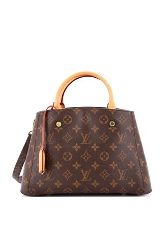 Louis Vuitton Montaigne Handtas Monogram canvas BB tas - Bruin