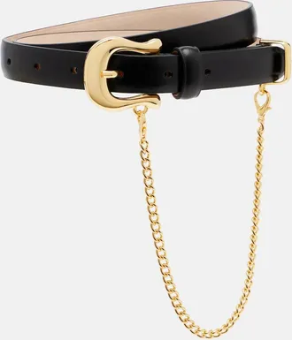 D&eacute;hanche D&eacute;hanche Luzia leather belt