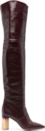 Chloé 85mm Georgia Boots - Womens - Calf Leather