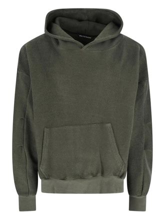 White Sand kangaroo-pocket sweatshirt - Green