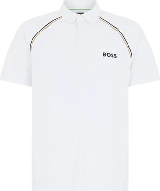 HUGO BOSS Patteo TOC Polo - Heren - Polos - Wit - M - Polyester - Tops