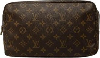 Louis Vuitton Pre-owned Trousse Toilette 28 - Dames - Vintage Accessoires - Bruin - ONE Size - Vintage