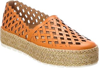 Baldinini Leather Espadrille