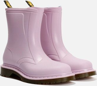 Dr. Martens Womens Dr. Martens 1460 Rain Pull On Womens Lilac Boots - Purple - Size: 7