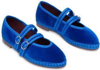 Flabelus Claire Mary Jane Flat in Navy at Nordstrom, Size 11Us