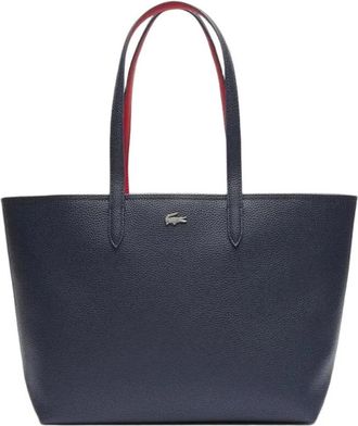 Lacoste Cabas Anna - - Bags - Donna - Blu - ONE SIZE